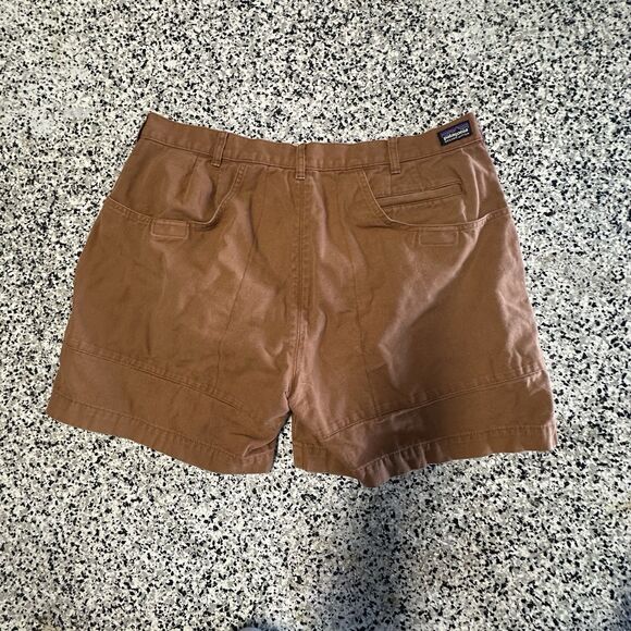Patagonia Stand Up Shorts Mens 40 Brown Organic Cotton EWBN 51884 Hiking Y2K 00s - Picture 11 of 12